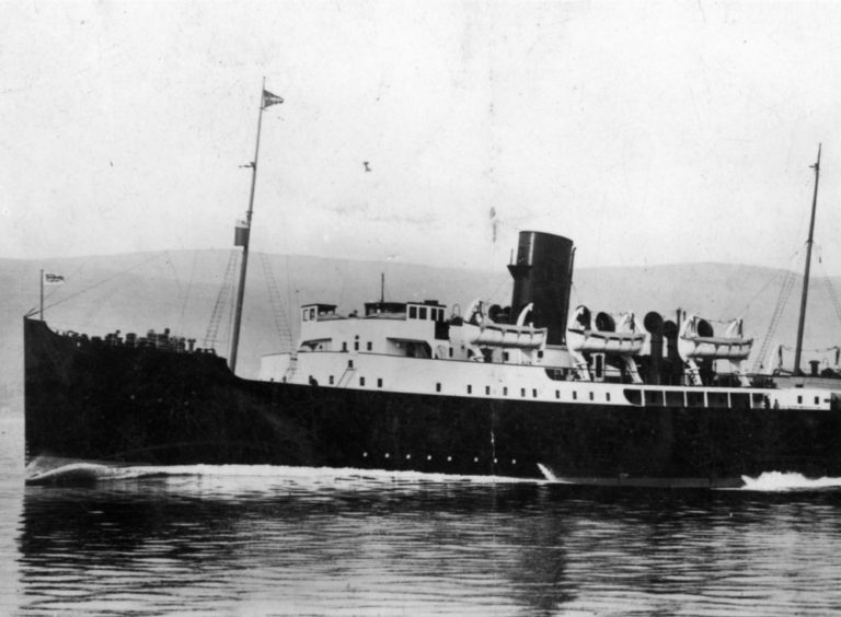 Boat leaving Rosslare c.1932
