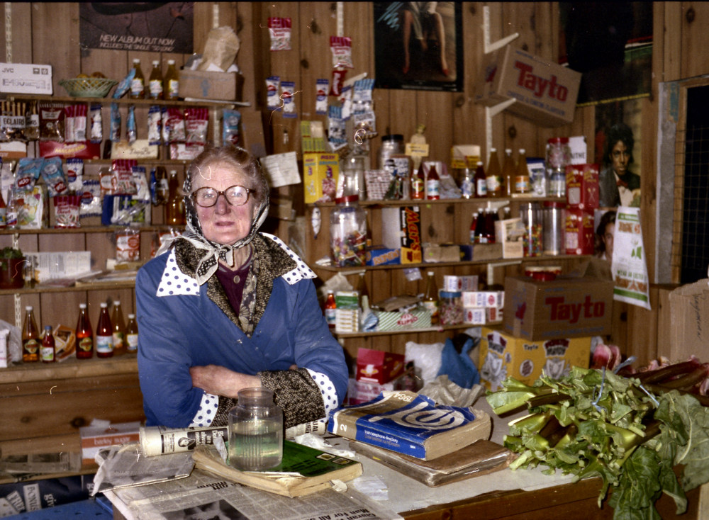 Mrs O'Neill in her Shop, O'Connell Street, Dungarvan